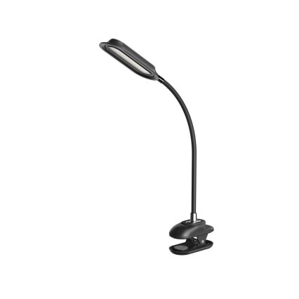 LED+CCT dimmbare Tischlampe mit Clip CLIP LED/7,5W/230V 3000/4200/5000K schwarz