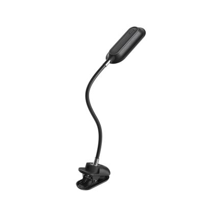 LED+CCT dimmbare Tischlampe mit Clip CLIP LED/7,5W/230V 3000/4200/5000K schwarz