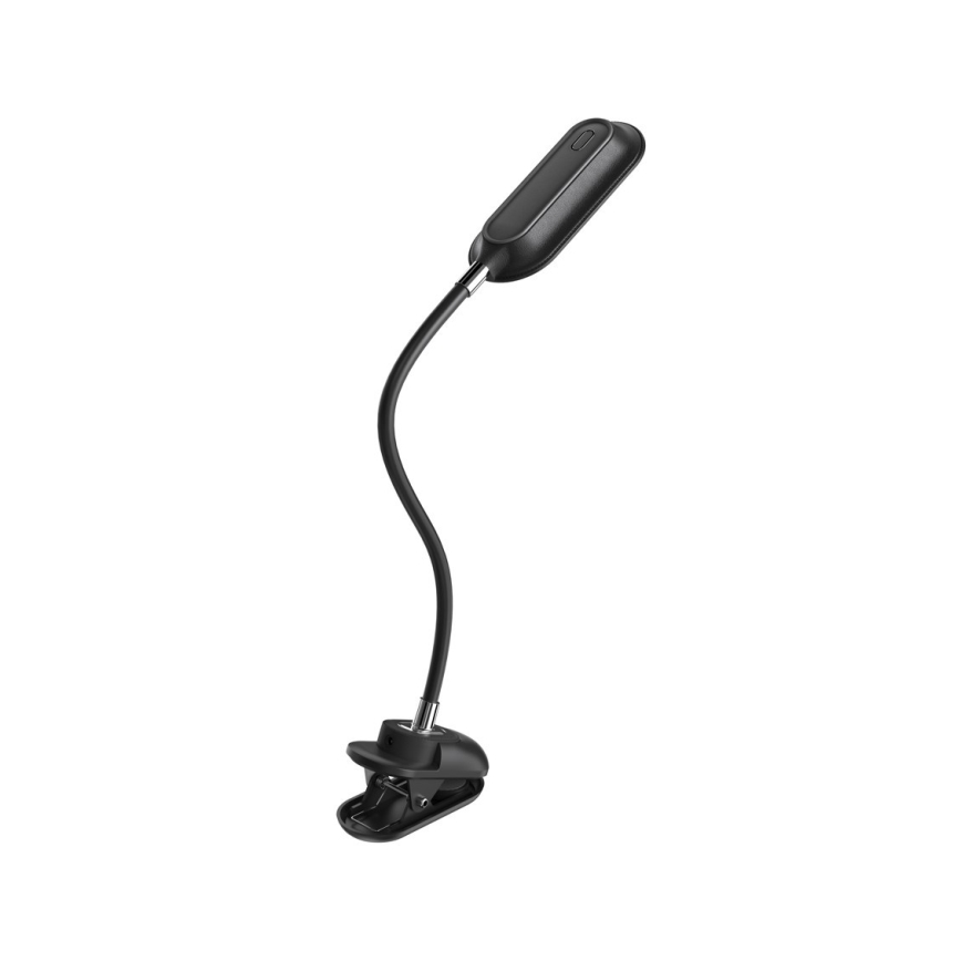 LED+CCT dimmbare Tischlampe mit Clip CLIP LED/7,5W/230V 3000/4200/5000K schwarz