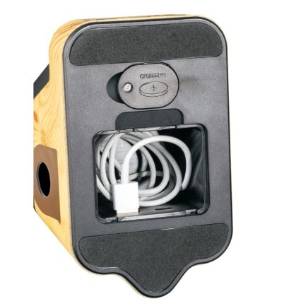 LED+CCT dimmbare Tischleuchte mit kabelloser Qi-Ladefunktion IDEAL LED/8W/230V 2700/4000/5000K beige