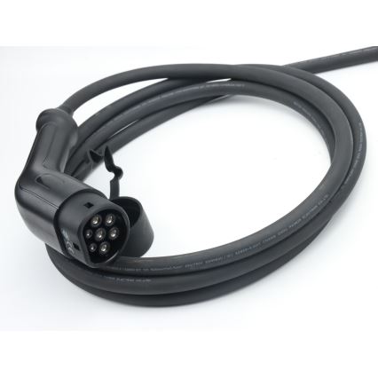 Immax - EV-Reiseladestation für Elektroautos AC Typ 2 16A/380V 11kW + Stecker 230V, 3,7kW 5m + Behälter