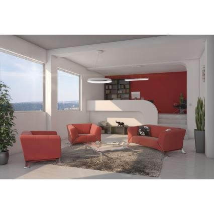 Immax NEO 07077L - LED dimmbare Hängeleuchte an Seil HIPODROMO LED/66W/230V Tuya + Fernbedienung