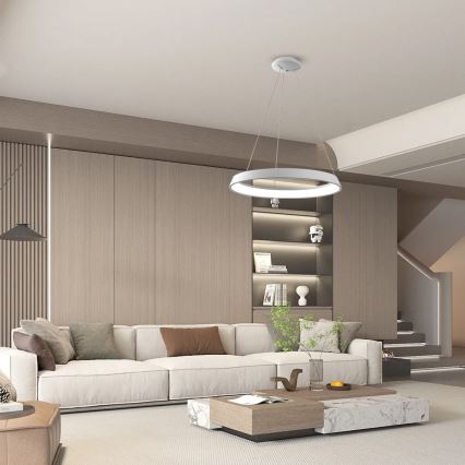 Immax NEO 07079L - LED dimmbare Hängeleuchte an Seil LIMITADO LED/39W/230V 60 cm Tuya + Fernbedienung