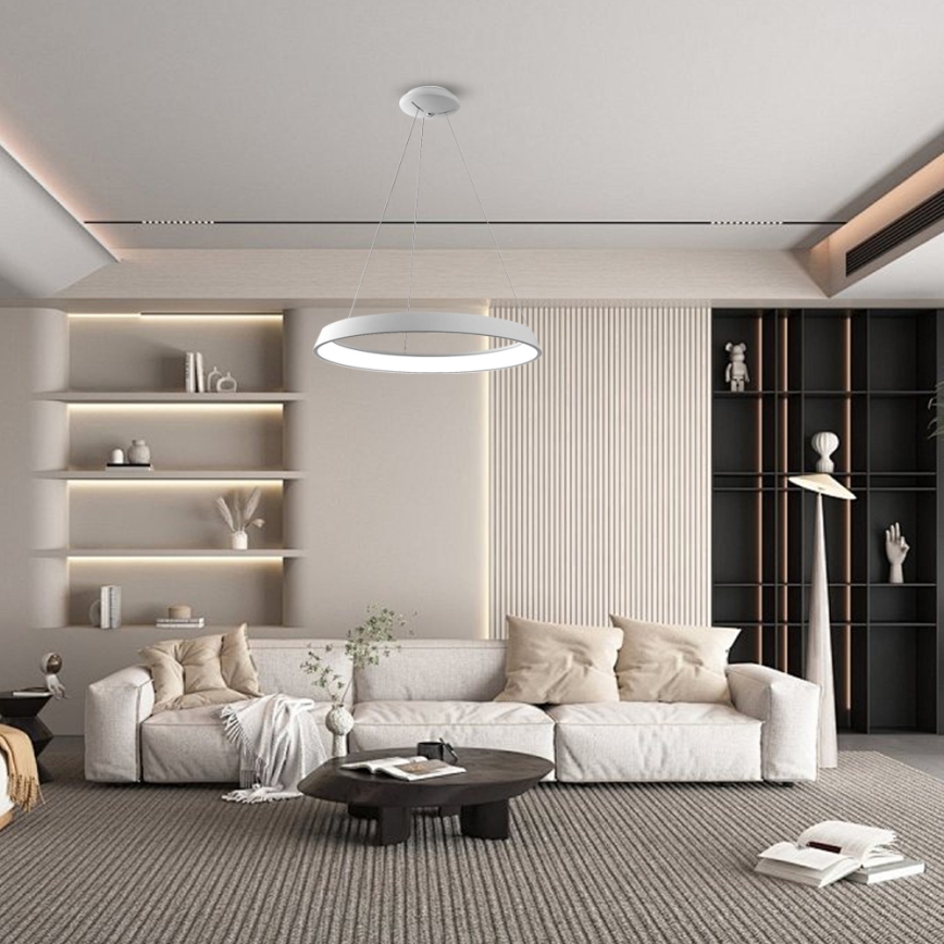 Immax NEO 07079L - LED dimmbare Hängeleuchte an Seil LIMITADO LED/39W/230V 60 cm Tuya + Fernbedienung