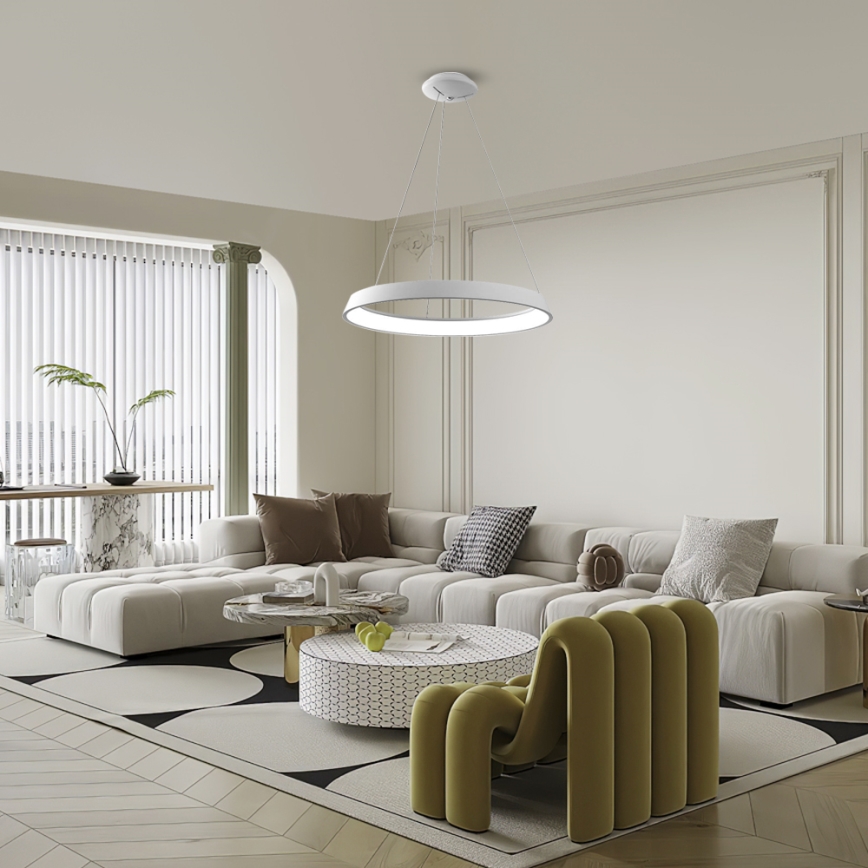 Immax NEO 07079L - LED dimmbare Hängeleuchte an Seil LIMITADO LED/39W/230V 60 cm Tuya + Fernbedienung