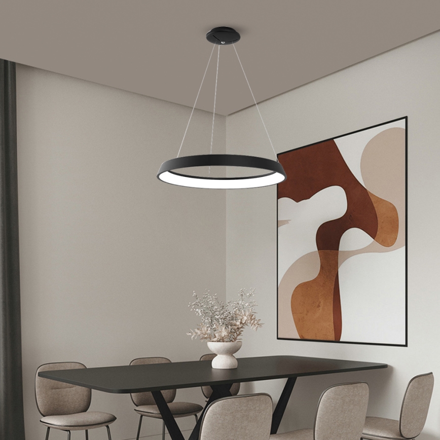 Immax NEO 07080L - LED dimmbarer Seil-Pendelleuchte LIMITADO LED/39W/230V 60 cm Tuya + Fernbedienung