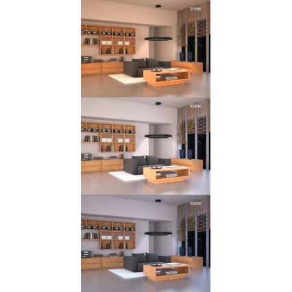 Immax NEO 07095L - LED dimmbares Deckenleuchte PASTEL LED/52W/230V 60 cm Tuya + Fernbedienung