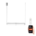 Immax NEO 07102L - LED dimmbare Hängeleuchte auf Seil BAMBOOS LED/30W/230V 90 cm Tuya + Fernbedienung