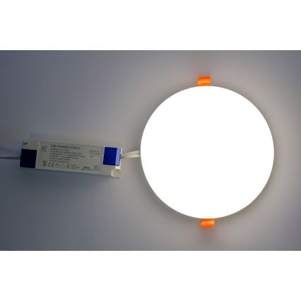 Immax NEO 07109K – Dimmbare LED-Badezimmer-Einbauleuchte PRACTICO LED/24W/230V IP44 Tuya