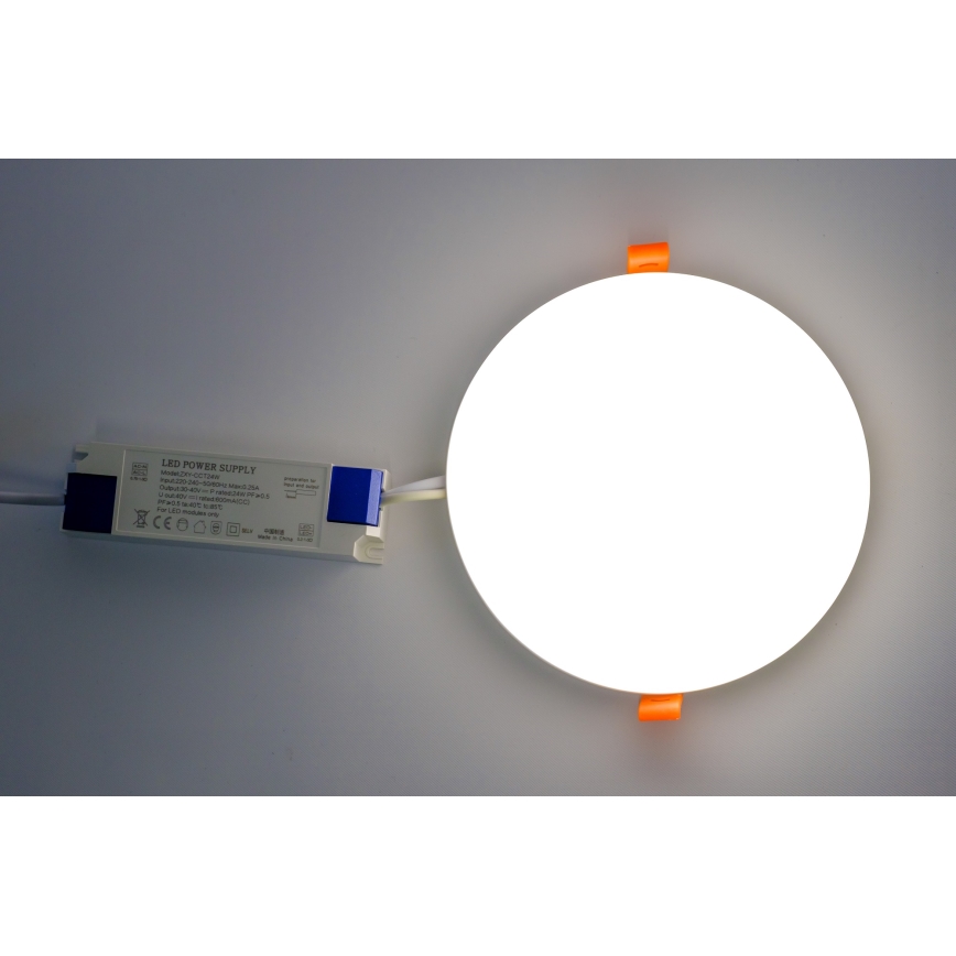 Immax NEO 07109K – Dimmbare LED-Badezimmer-Einbauleuchte PRACTICO LED/24W/230V IP44 Tuya