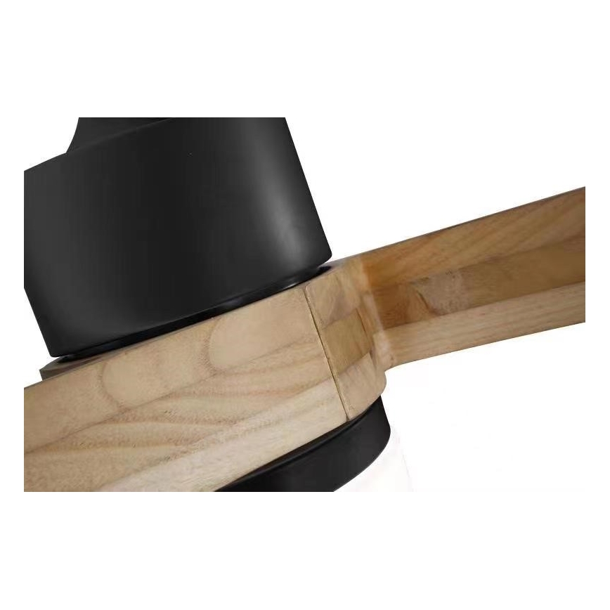 Immax NEO 07136-B - LED-Deckenventilator SOFISTICADO LED/18W/230V Eiche Wi-Fi Tuya + Fernbedienung