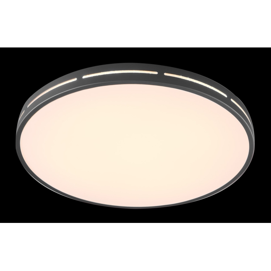 Immax NEO 07145-B42 - LED dimmbare Deckenleuchte NEO LITE VISTAS LED/24W/230V Wi-Fi schwarz + Fernbedienung