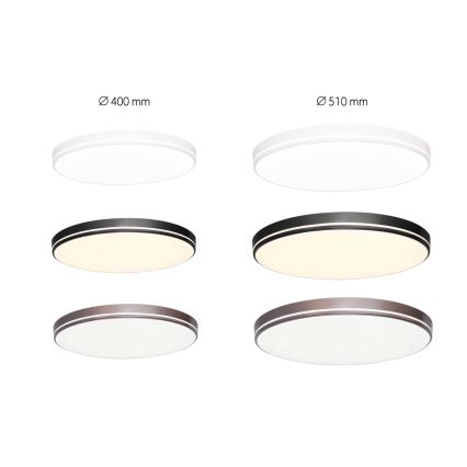 Immax NEO 07149-W51 - Dimmbare LED-Deckenleuchte NEO LITE AREAS LED/48W/230V Tuya Wi-Fi weiß + Fernbedienung
