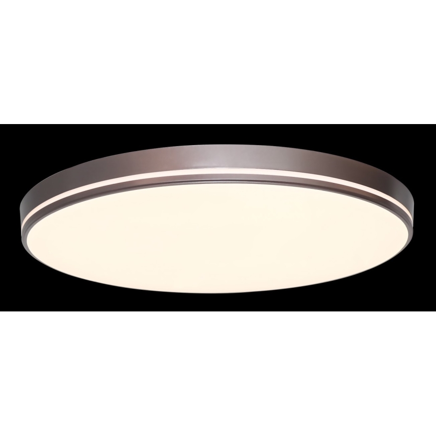 Immax NEO 07150-C51 - LED Dimmbare Deckenleuchte NEO LITE AREAS LED/48W/230V Tuya Wi-Fi braun + Fernbedienung