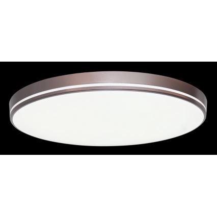 Immax NEO 07150-C51 - LED Dimmbare Deckenleuchte NEO LITE AREAS LED/48W/230V Tuya Wi-Fi braun + Fernbedienung