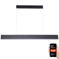 Immax NEO 07157-B120X – Dimmbare LED-RGB+CCT-Hängeleuchte an einer Schnur MILANO LED/40W/230V Tuya schwarz