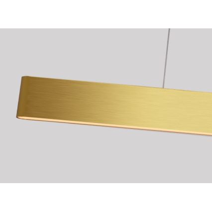 Immax NEO 07157-G120X - RGB+CCTW Dimmbare LED-Hängeleuchte an Schnur MILANO LED/40W/230V Tuya golden