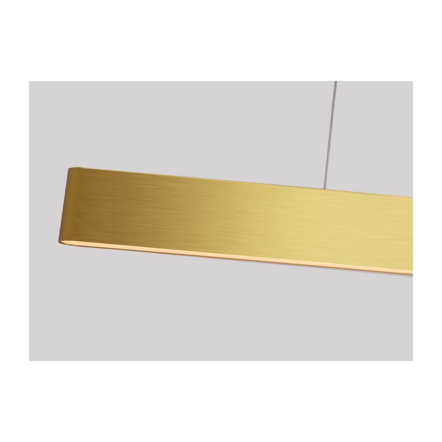 Immax NEO 07157-G120X - RGB+CCTW Dimmbare LED-Hängeleuchte an Schnur MILANO LED/40W/230V Tuya golden