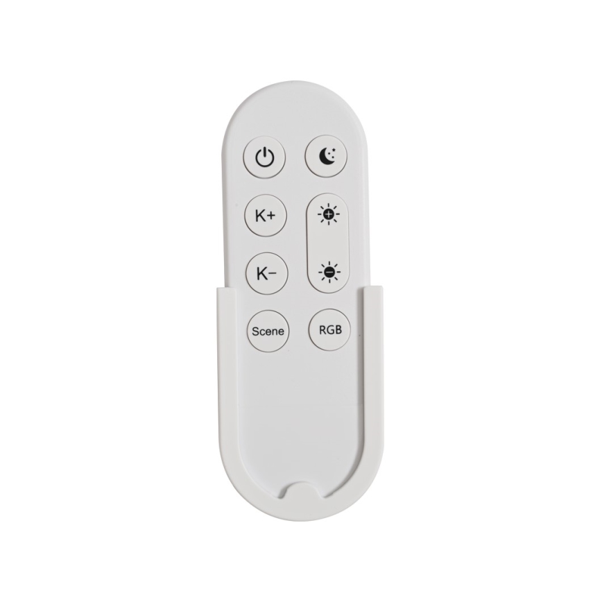 Immax NEO 07167-B40 - LED RGB+CCT Dimmbare Deckenleuchte NEO LITE TUDO LED/50W/230V Wi-Fi Tuya schwarz + Fernbedienung