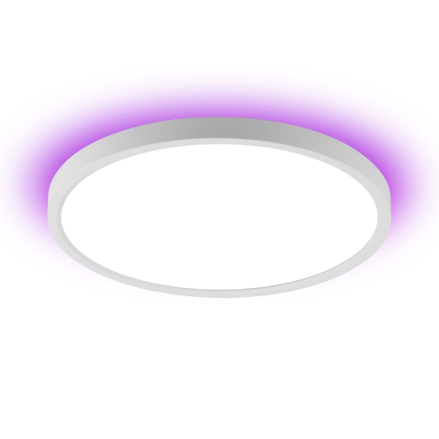 Immax NEO 07169-W60 - RGB+CCT Dimmbare LED-Deckenleuchte NEO LITE TUDO 65W/230V 2700-6500K Wi-Fi Tuya + Fernbedienung weiß