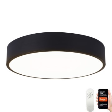 Immax NEO 07201L - Dimmbare LED-Deckenleuchte RONDATE LED/28W/230V schwarz Tuya + Fernbedienung