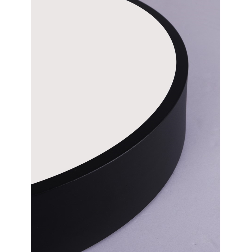 Immax NEO 07201L - LED dimmbares Deckenleuchte RONDATE LED/28W/230V schwarz Tuya + Fernbedienung