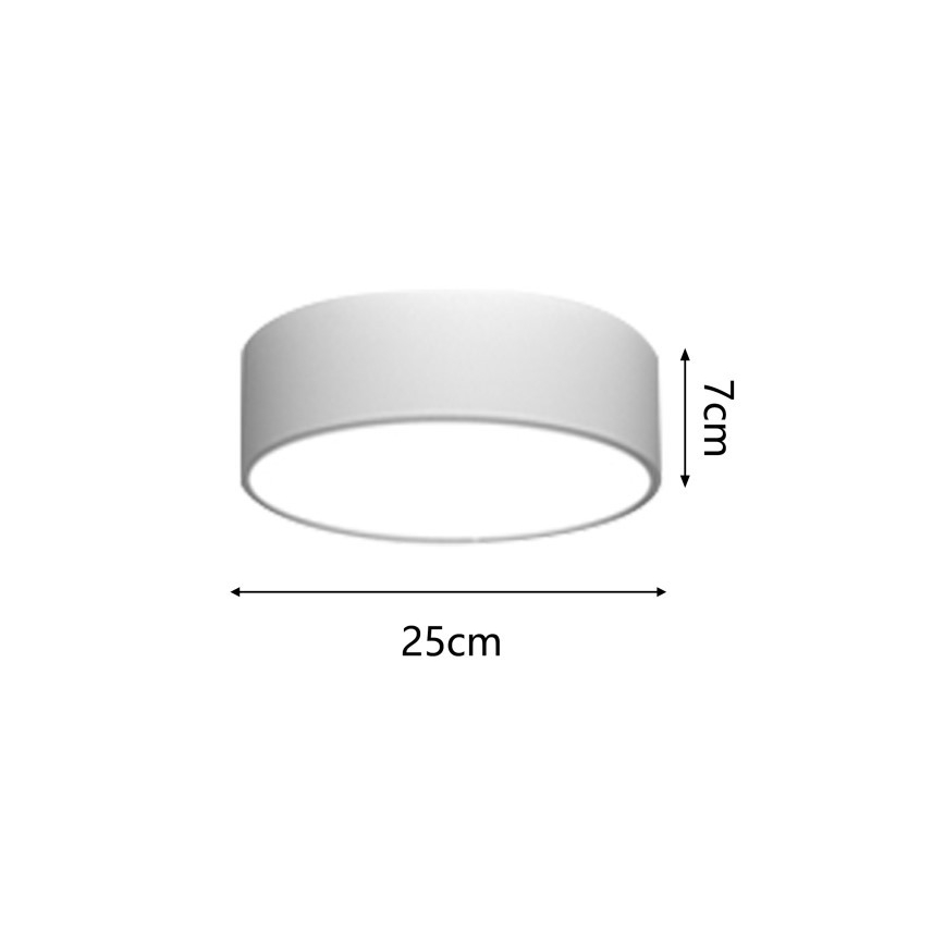 Immax NEO 07204L - Dimmbare LED-Deckenleuchte RONDATE LED/18W/230V 3000-6000K weiß Tuya + Fernbedienung