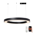 Immax NEO 07211L - LED dimmbarer Seil-Pendelleuchte PASTEL LED/68W/230V 2700-6500K Tuya schwarz + Fernbedienung