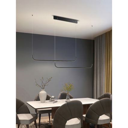 Immax NEO 07226L - Dimmbare LED-Hängeleuchte an Schnur PATTINI LED/53W/230V Tuya + Fernbedienung