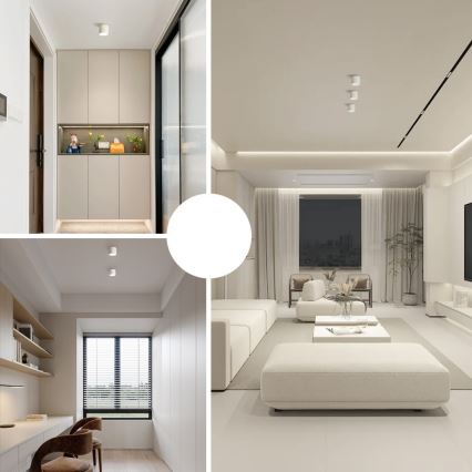 Immax NEO 07241L - LED dimmbares Deckenleuchte RONDATE LED/18W/230V 11,5cm Wi-Fi Tuya