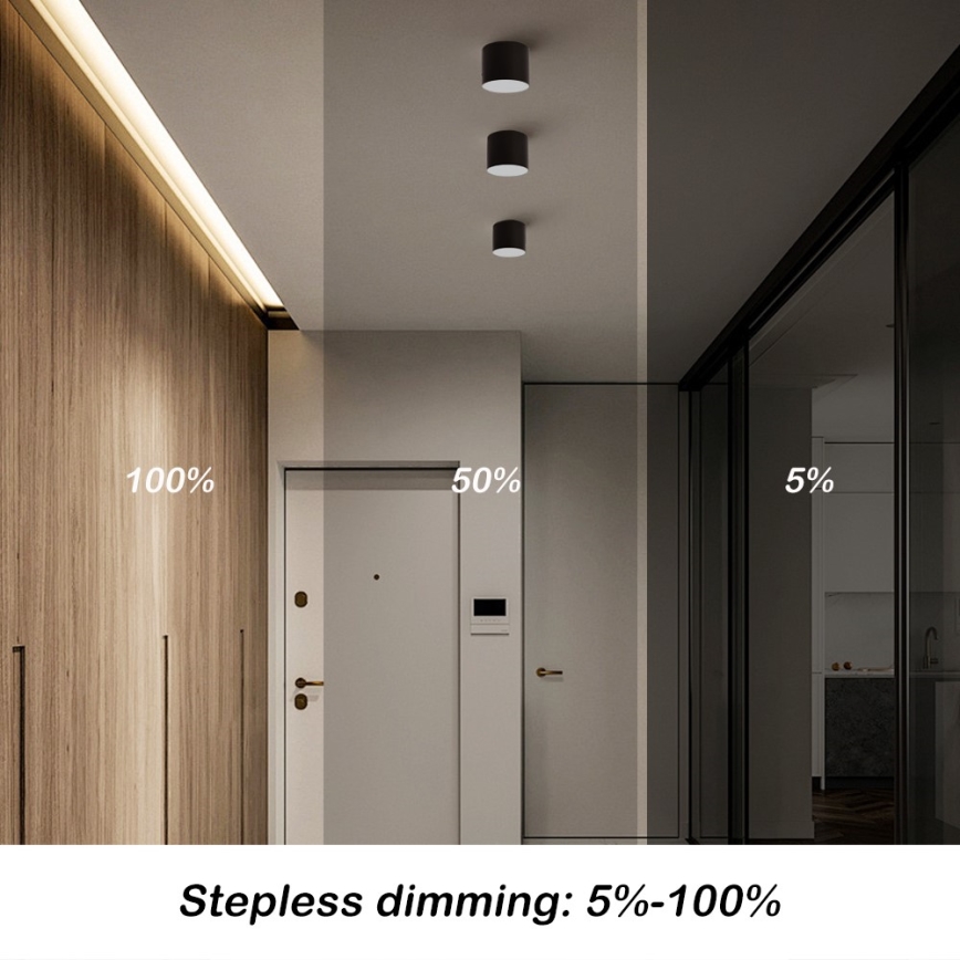 Immax NEO 07244L - LED dimmbares Deckenleuchte RONDATE LED/32W/230V 16,5 cm Wi-Fi Tuya