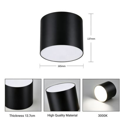 Immax NEO 07244L - LED dimmbares Deckenleuchte RONDATE LED/32W/230V 16,5 cm Wi-Fi Tuya