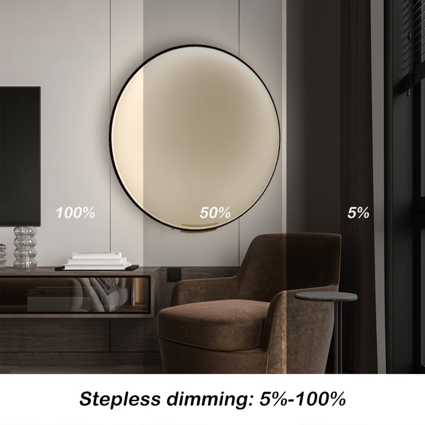 Immax NEO 07245-80 - LED dimmbare Wandleuchte FINO LED/50W/230V 2700-6500K 80 cm Tuya + Fernbedienung