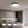 Immax NEO 07248L - Dimmbare LED-Deckenleuchte NEO LITE SEMPLICI LED/36W/230V 3000-6000K Wi-Fi Tuya schwarz + Fernbedienung