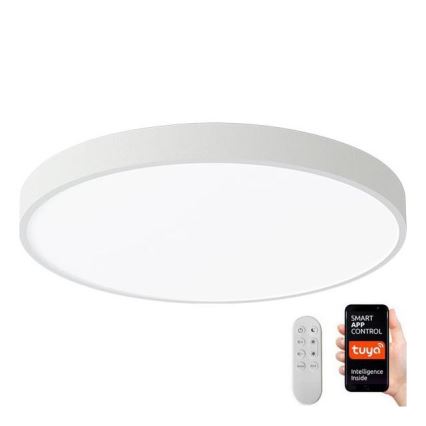 Immax NEO 07251L - Dimmbare LED-Deckenleuchte NEO LITE SEMPLICI LED/36W/230V 3000-6000K Wi-Fi Tuya weiß + Fernbedienung
