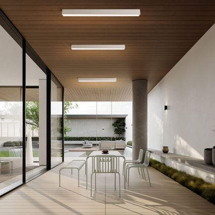 Immax NEO 07259L - LED dimmbare Deckenleuchte NEO LITE LUNGO LED/38W/230V 3000-6000K Wi-Fi Tuya weiß + Fernbedienung