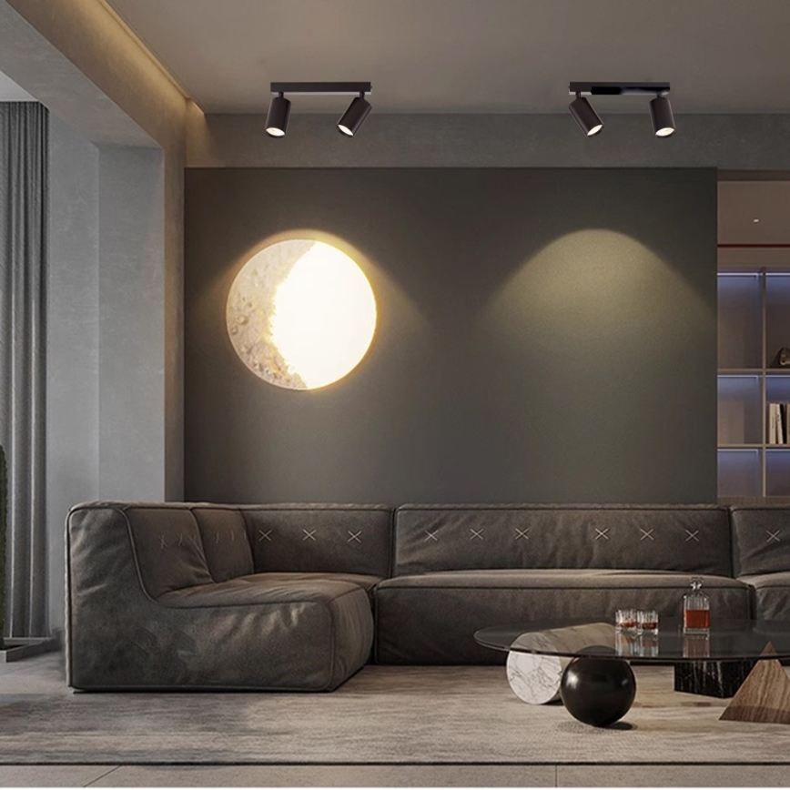 Immax NEO 07262W - LED RGB+CCT Dimmbarer Strahler NEO LITE PUNTO 2xGU10/6W/230V Wi-Fi Tuya