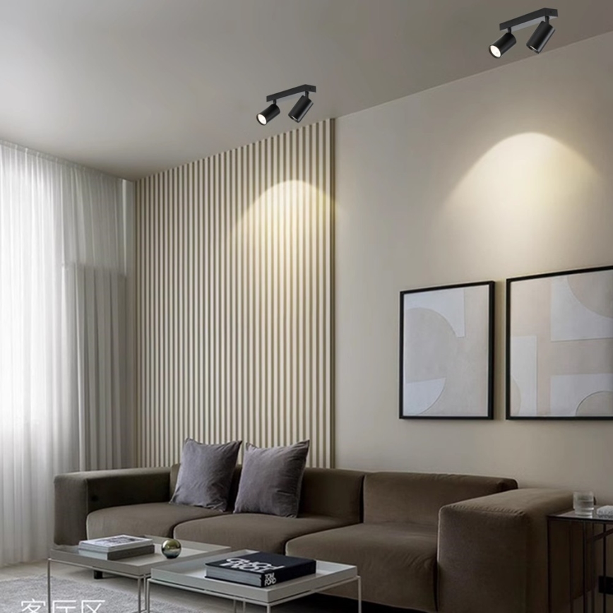 Immax NEO 07263Z - LED RGB+CCT dimmbare Einbauleuchte NEO PUNTO 2xGU10/4,8W/230V Tuya