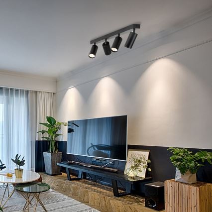 Immax NEO 07264W - LED RGB+CCT dimmbares Einbauleuchte NEO LITE PUNTO 4xGU10/6W/230V Wi-Fi Tuya