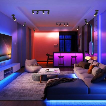 Immax NEO 07265Z - LED RGB+CCT dimmbares Einbauleuchte NEO PUNTO 4xGU10/4,8W/230V Tuya