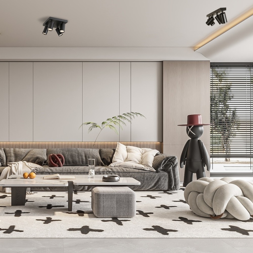 Immax NEO 07265Z - LED RGB+CCT dimmbares Einbauleuchte NEO PUNTO 4xGU10/4,8W/230V Tuya