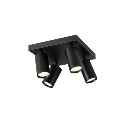 Immax NEO 07266W - LED RGB+CCT dimmbare Einbauleuchte NEO LITE PUNTO 4xGU10/6W/230V Wi-Fi Tuya