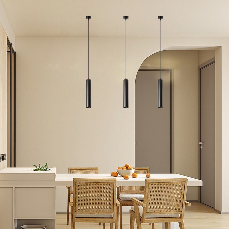 Immax NEO 07271Z - LED RGB+CCT dimmbare Pendelleuchte an Seil NEO PUNTO 1xGU10/4,8W/230V Tuya