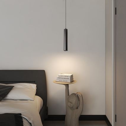 Immax NEO 07271Z - LED RGB+CCT dimmbare Pendelleuchte an Seil NEO PUNTO 1xGU10/4,8W/230V Tuya