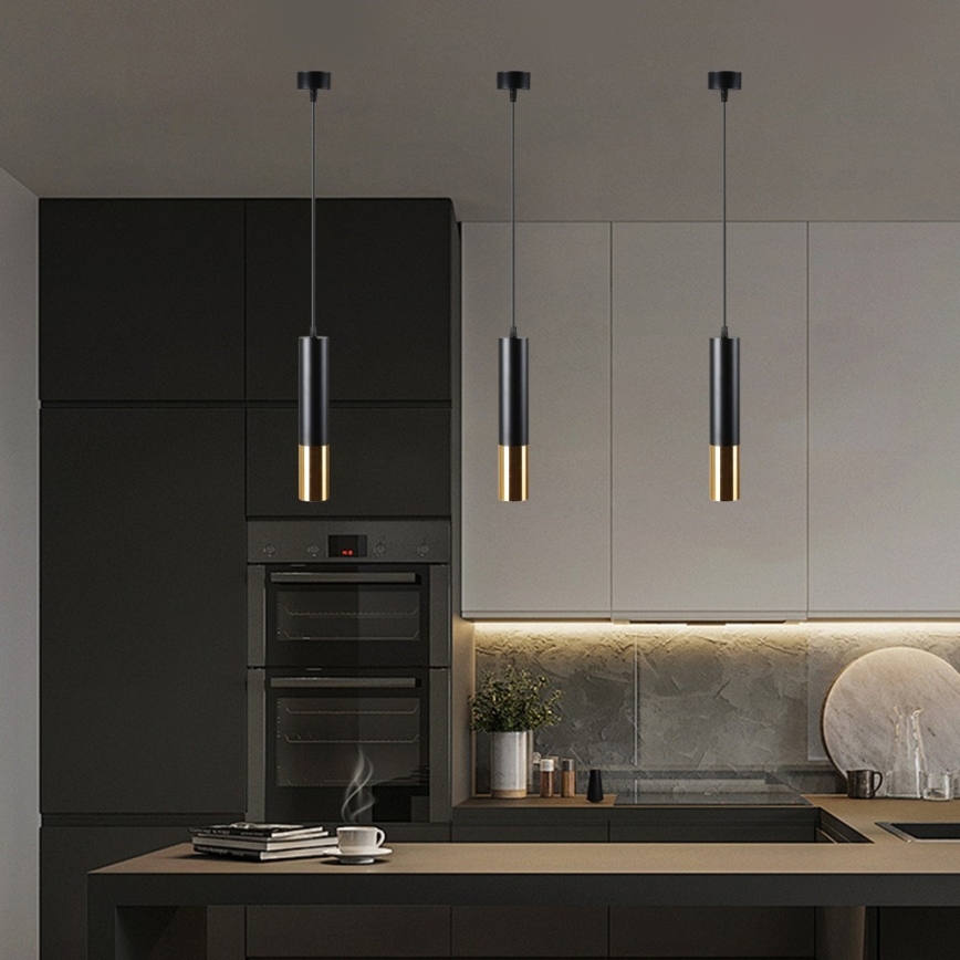 Immax NEO 07272W - LED RGB+CCT dimmbare Pendelleuchte an Seil NEO LITE PUNTO 1xGU10/6W/230V Tuya