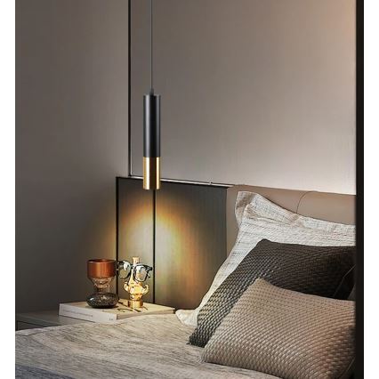 Immax NEO 07272W - LED RGB+CCT dimmbare Pendelleuchte an Seil NEO LITE PUNTO 1xGU10/6W/230V Tuya