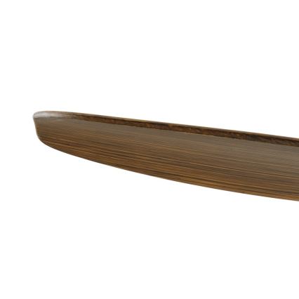 Immax NEO 07286L - LED-Deckenventilator WAVE LED/18W/230V Wi-Fi Tuya, braun Ø 132 cm + Fernbedienung