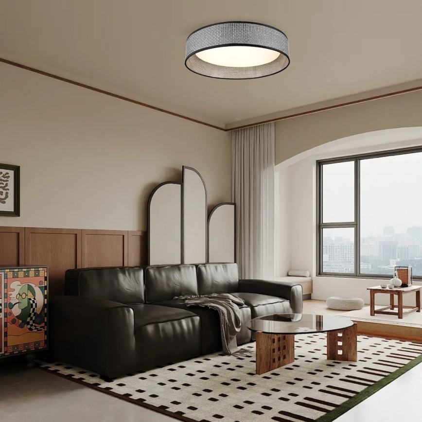 Immax NEO 07287L - LED+CCT dimmbare Deckenleuchte LONA LED/36W/230V 3000-6000K Wi-Fi Tuya Ø 45,5 cm+ Fernbedienung