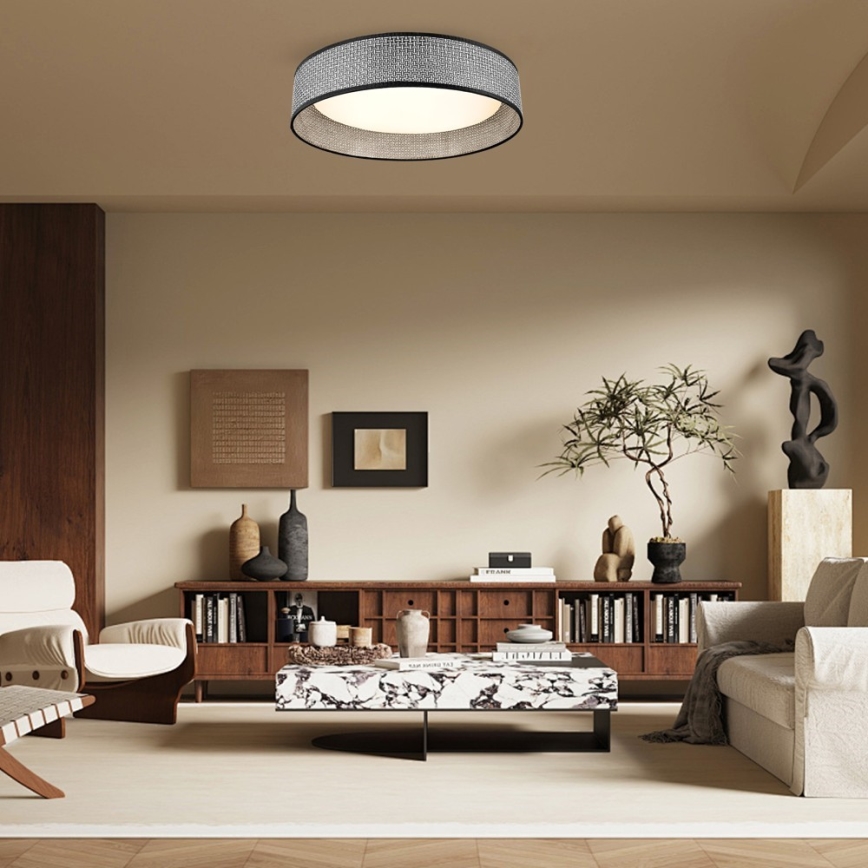 Immax NEO 07287L - LED+CCT dimmbare Deckenleuchte LONA LED/36W/230V 3000-6000K Wi-Fi Tuya Ø 45,5 cm+ Fernbedienung