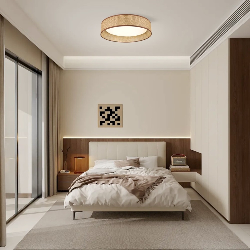 Immax NEO 07288L - LED+CCT, dimmbare Deckenleuchte LONA LED/36W/230V 3000-6000K Wi-Fi Tuya Ø 45,5 cm + Fernbedienung